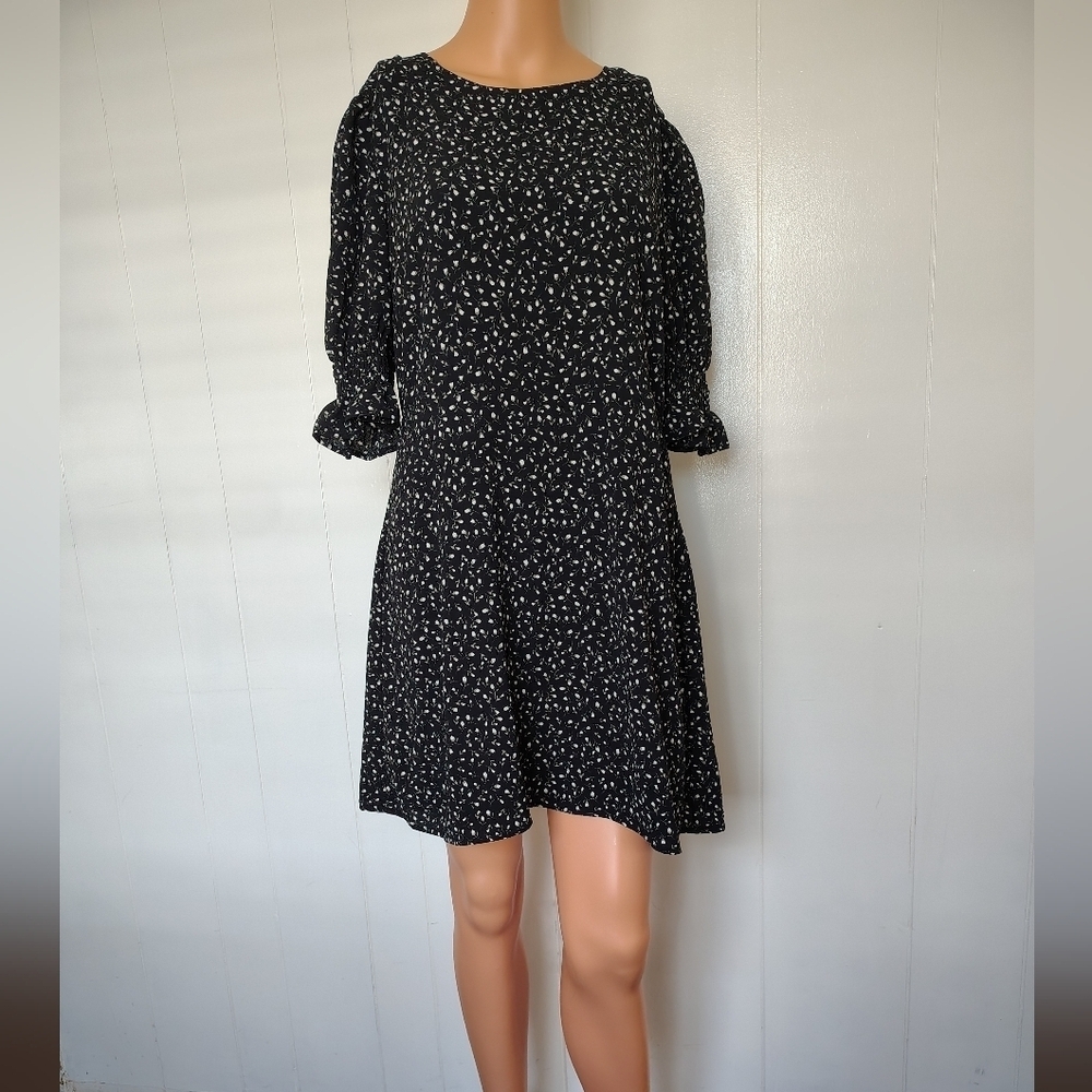 Forever 21 Black and White Women's Dress Size XL